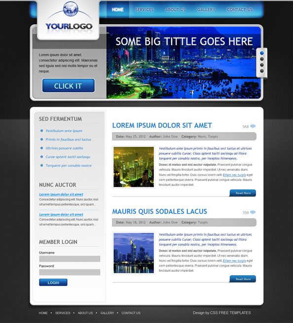 Professional Website Templates Free Download Html With Css Jquery