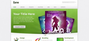 Free Responsive Template - Curve