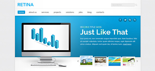 Responsive Website Template